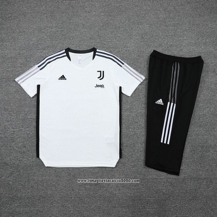 Tuta da Track Juventus Manica Corta 2021 2022 Bianco